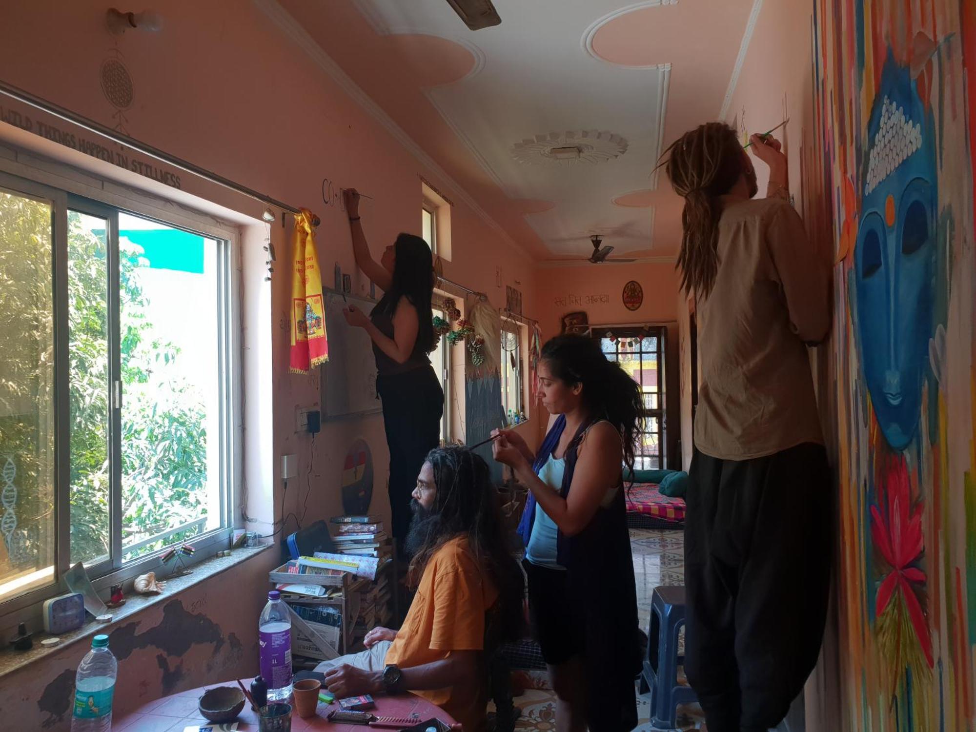 Albergue Tebaar Backpackers Rishīkesh Exterior foto